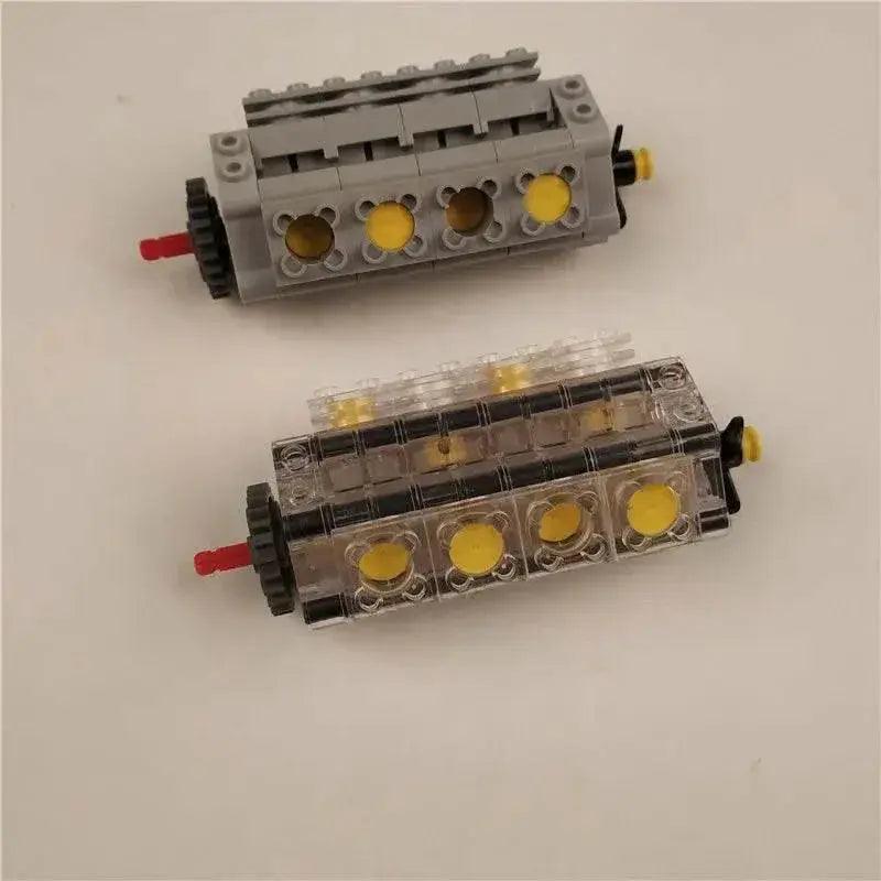  MOC New Technical V8 Piston Engine MOC Building Blocks Building Bricks MOC -  ToylandEU™