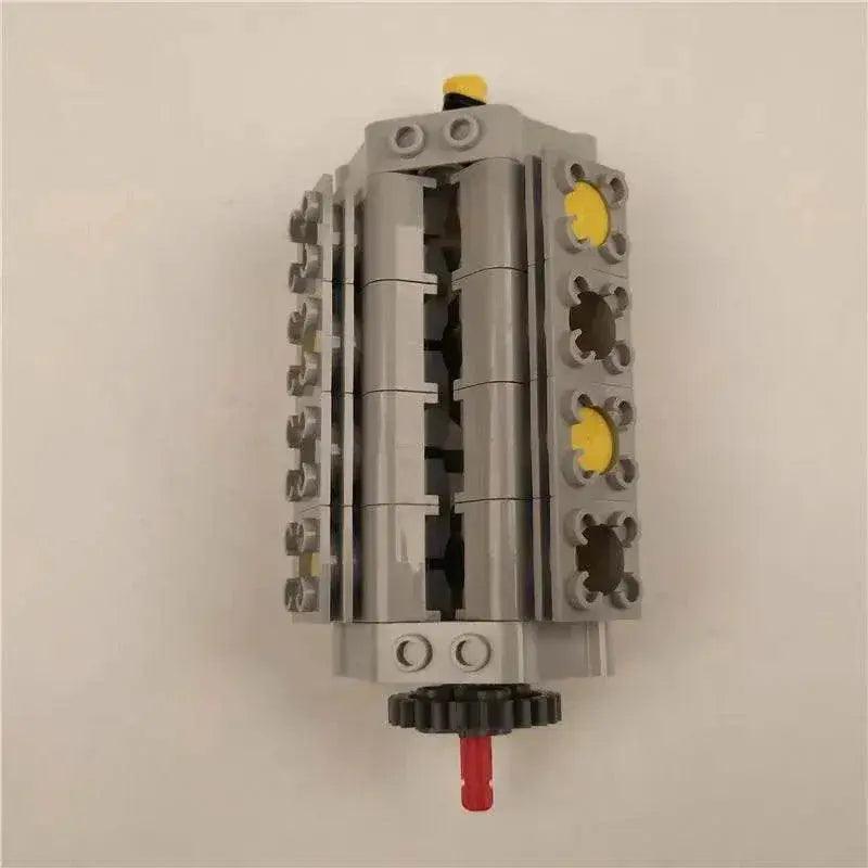  MOC New Technical V8 Piston Engine MOC Building Blocks Building Bricks MOC -  ToylandEU™