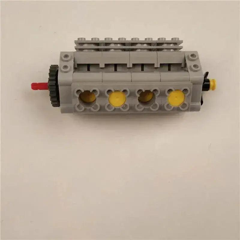  MOC New Technical V8 Piston Engine MOC Building Blocks Building Bricks MOC -  ToylandEU™
