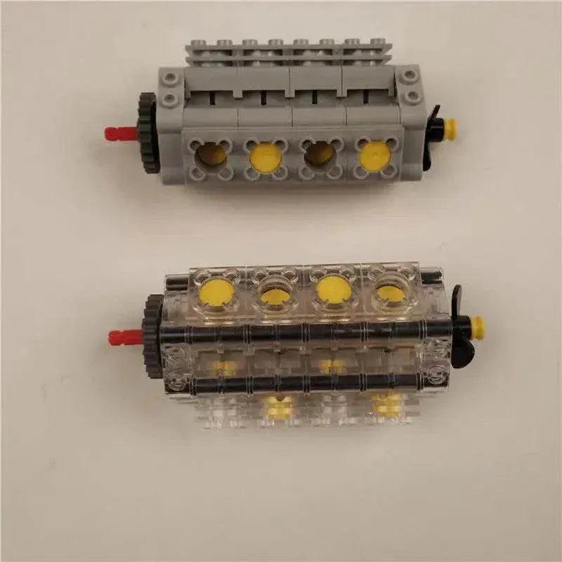  MOC New Technical V8 Piston Engine MOC Building Blocks Building Bricks MOC -  ToylandEU™