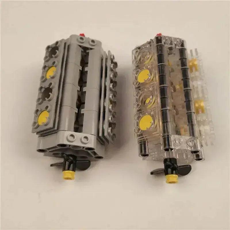  MOC New Technical V8 Piston Engine MOC Building Blocks Building Bricks MOC -  ToylandEU™