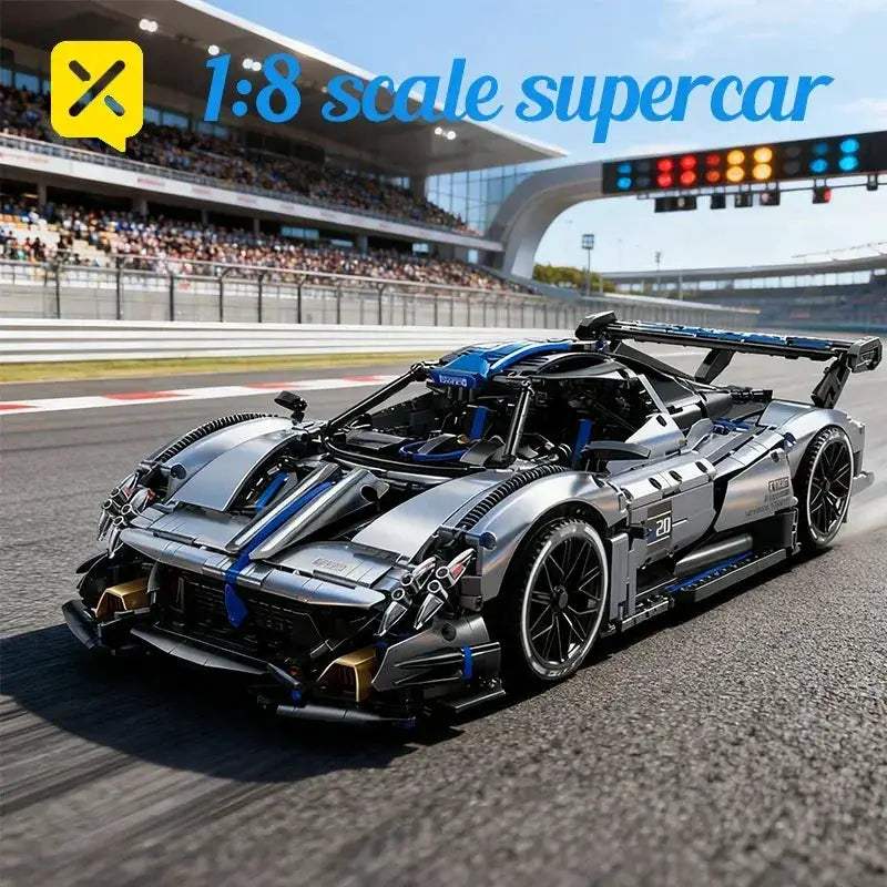 Technic Racing Car Building Blocks Set 1:8 Scale For Collectors - ToylandEU
