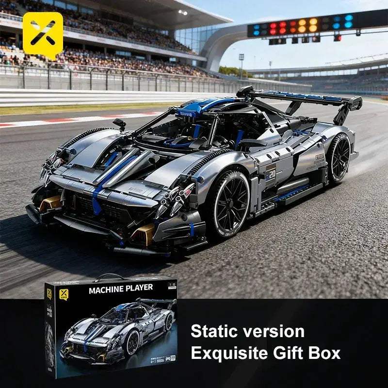 Technic Racing Car Building Blocks Set 1:8 Scale For Collectors - ToylandEU