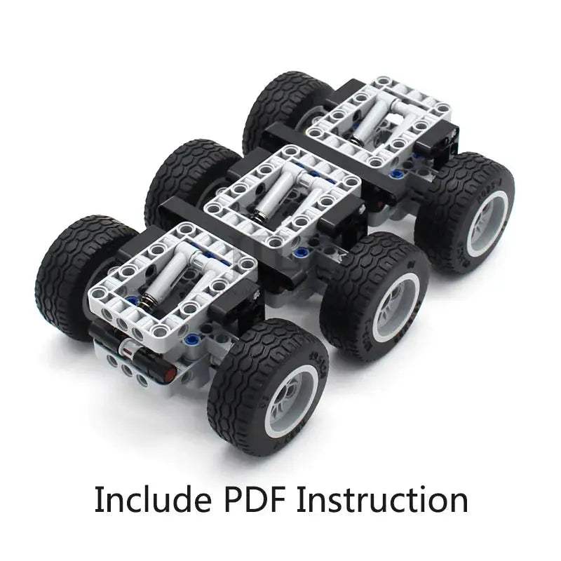  Technic Wheels Set For Building Blocks Reinforced Rim -  ToylandEU™