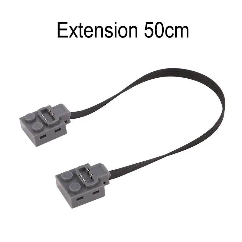 Technical Motor Parts Multi Power Functions 8293 8883 Tool Servo Train Motor PF Model Sets Compatible Building Blocks - ToylandEU