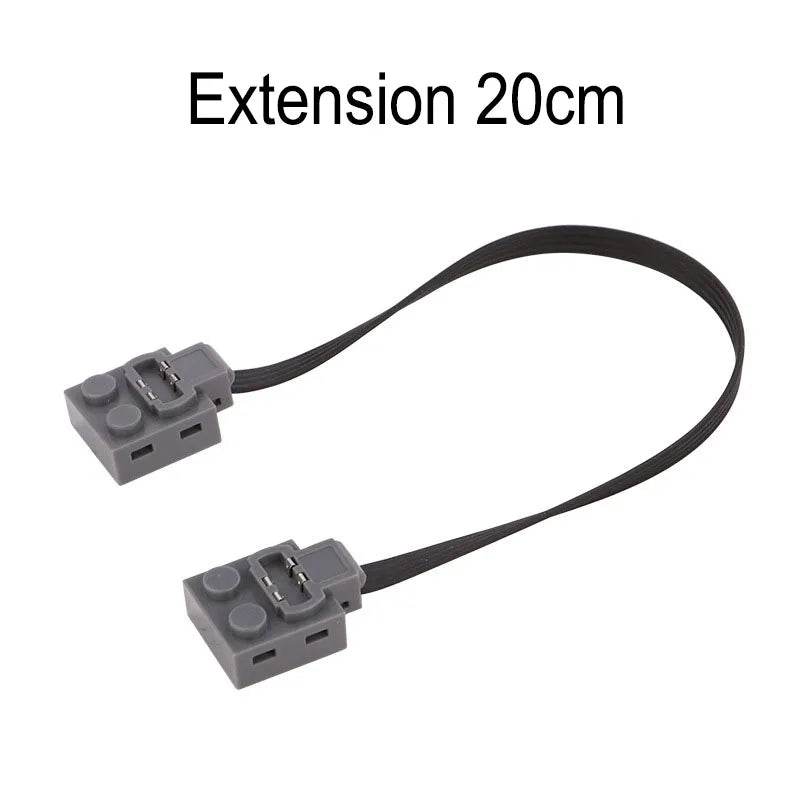 Technical Motor Parts Multi Power Functions 8293 8883 Tool Servo Train Motor PF Model Sets Compatible Building Blocks - ToylandEU