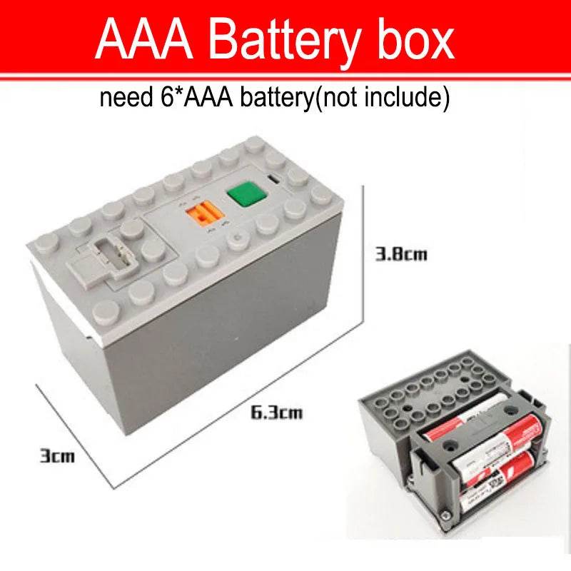 Technical Motor Parts Multi Power Functions 8293 8883 Tool Servo Train Motor PF Model Sets Compatible Building Blocks - ToylandEU