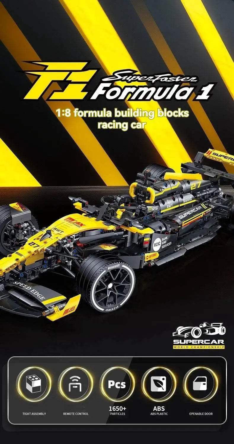 Technical Super Racing 1:8 Formula Building Block Renault F1 Kit - ToylandEU