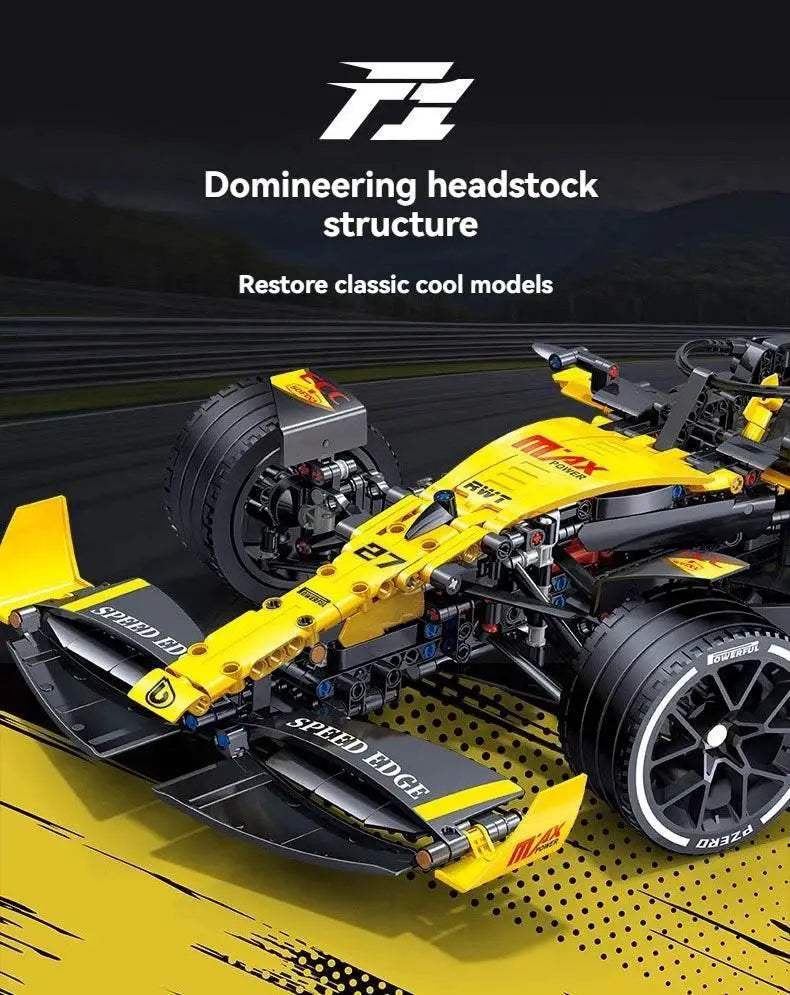 Technical Super Racing 1:8 Formula Building Block Renault F1 Kit - ToylandEU