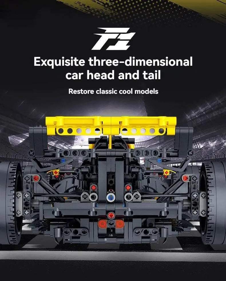Technical Super Racing 1:8 Formula Building Block Renault F1 Kit - ToylandEU