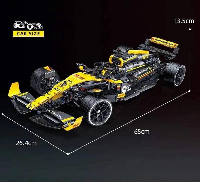 Technical Super Racing 1:8 Formula Building Block Renault F1 Kit - ToylandEU