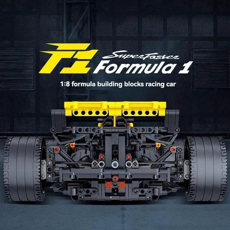  Technical Super Racing 1:8 Formula Building Block Toy -  ToylandEU™