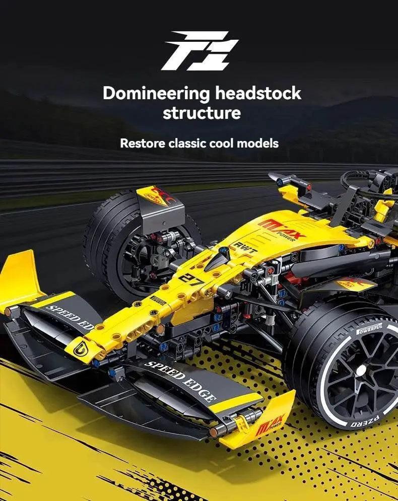  Technical Super Racing 1:8 Formula Building Block Toy -  ToylandEU™