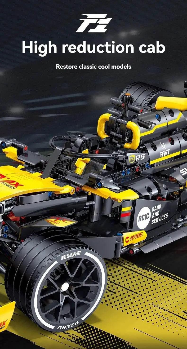  Technical Super Racing 1:8 Formula Building Block Toy -  ToylandEU™
