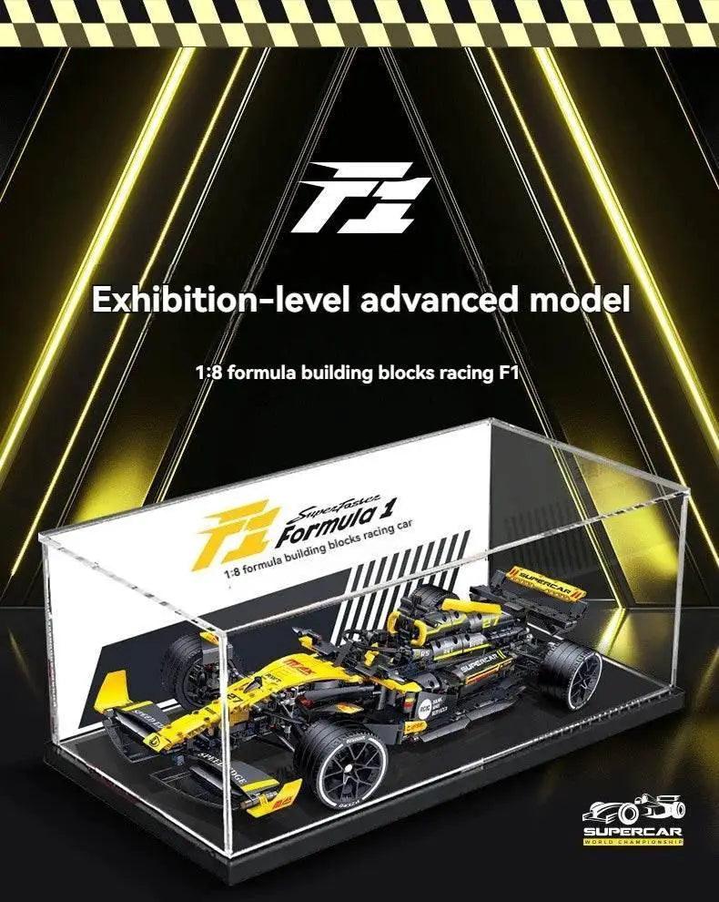  Technical Super Racing 1:8 Formula Building Block Toy -  ToylandEU™