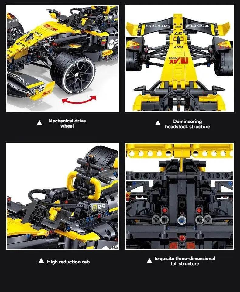  Technical Super Racing 1:8 Formula Building Block Toy -  ToylandEU™