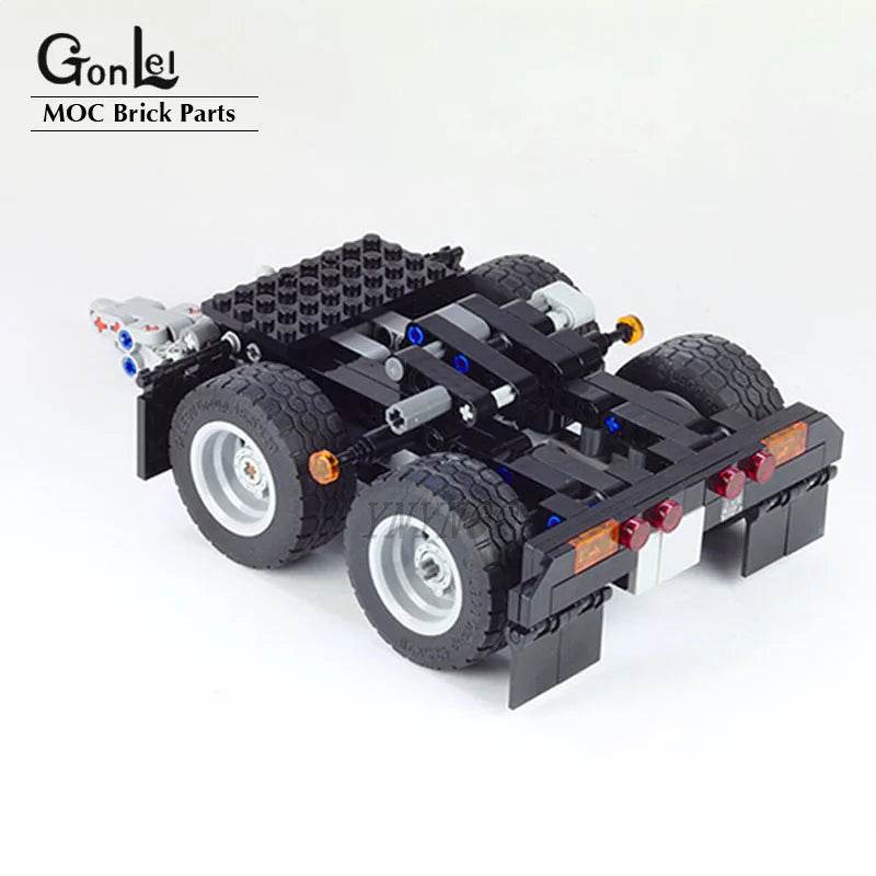 Technical Truck Engineering Container FH Tractor Unit Building Blocks 4x2 6x4 Trailer Unit Tower Head Car Model Bricks Toy Gifts - ToylandEU