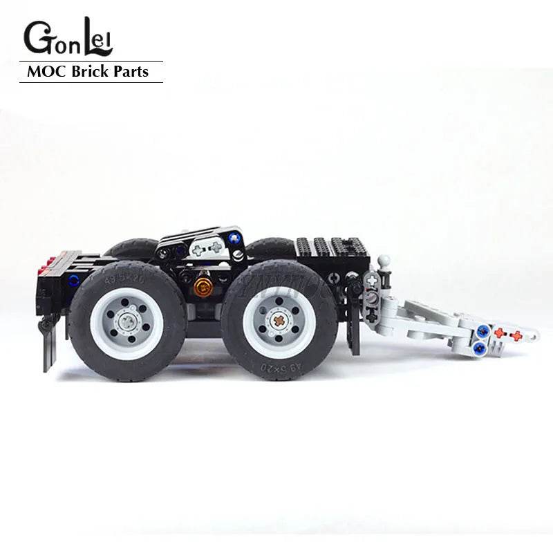 Technical Truck Engineering Container FH Tractor Unit Building Blocks 4x2 6x4 Trailer Unit Tower Head Car Model Bricks Toy Gifts - ToylandEU