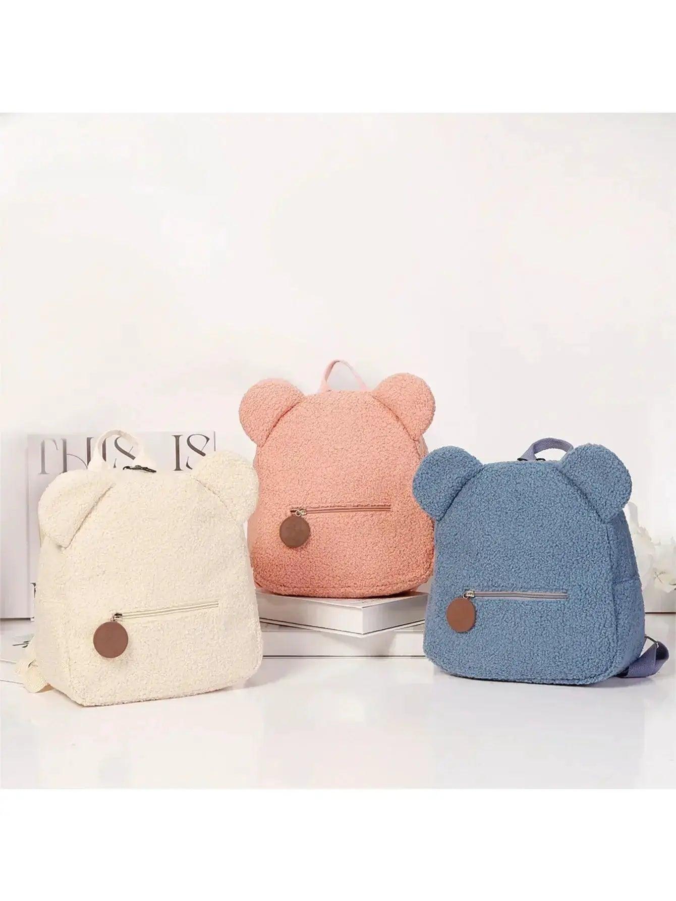  Teddy Bear Kids Backpack Cartoon Design Ear Details -  ToylandEU™