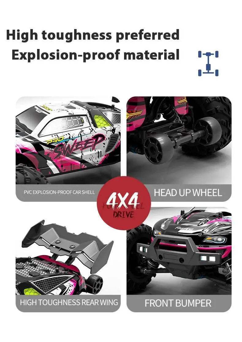 Teeggi 16101 /16102 PRO 1:16 High Speed RC Car Toy - ToylandEU