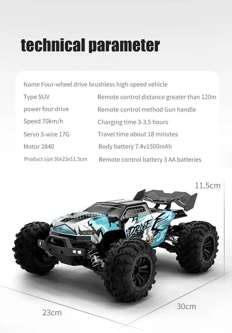  Teeggi 16101 PRO 1:16 High Speed RC Car For Kids -  ToylandEU™