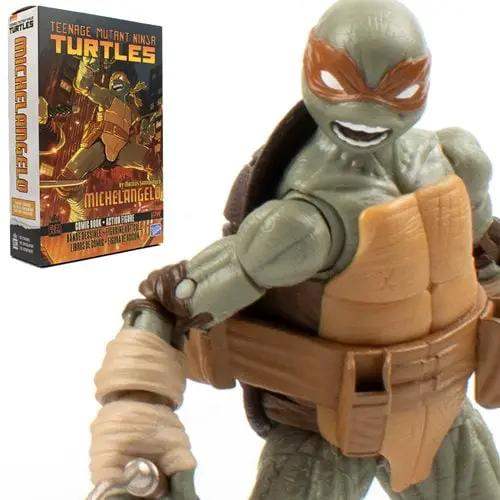 Teenage Mutant Ninja Turtles BST AXN IDW Action Figure and Comic Book Set - Select Figure(s) - ToyShnip