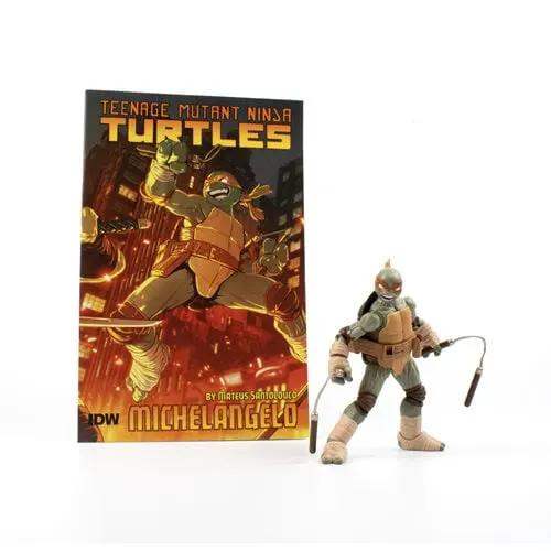 Teenage Mutant Ninja Turtles BST AXN IDW Action Figure and Comic Book Set - Select Figure(s) - ToyShnip