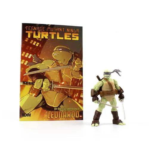 Teenage Mutant Ninja Turtles BST AXN IDW Action Figure and Comic Book Set - Select Figure(s) - ToyShnip