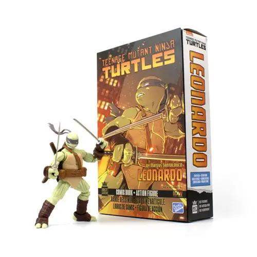 Teenage Mutant Ninja Turtles BST AXN IDW Action Figure and Comic Book Set - Select Figure(s) - ToyShnip