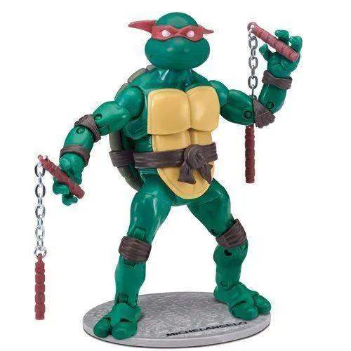 TMNT Elite Series Michelangelo Action Figure 34 Points Of Articulation - ToylandEU