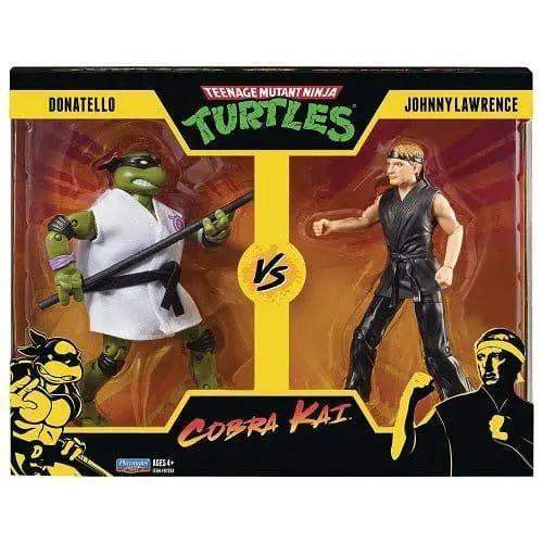 TMNT Cobra Kai Donatello Vs Johnny Lawrence Action Figures 2Pack - ToylandEU