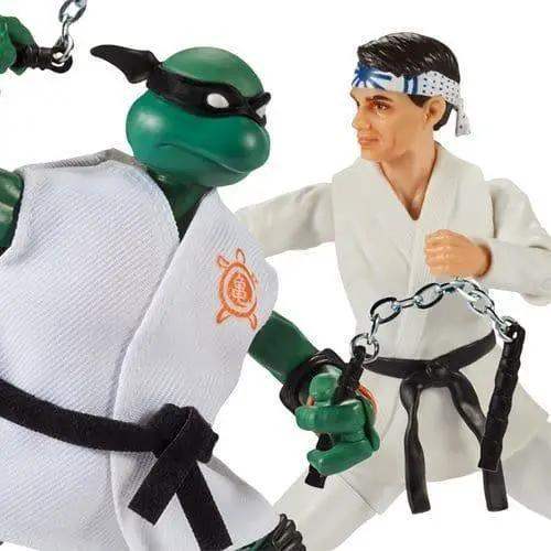 TMNT Cobra Kai Michelangelo Vs Daniel LaRusso 2 Pack Figures - ToylandEU