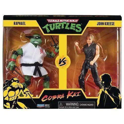 TMNT Cobra Kai Two Pack Raphael Vs John Kreese Figures - ToylandEU