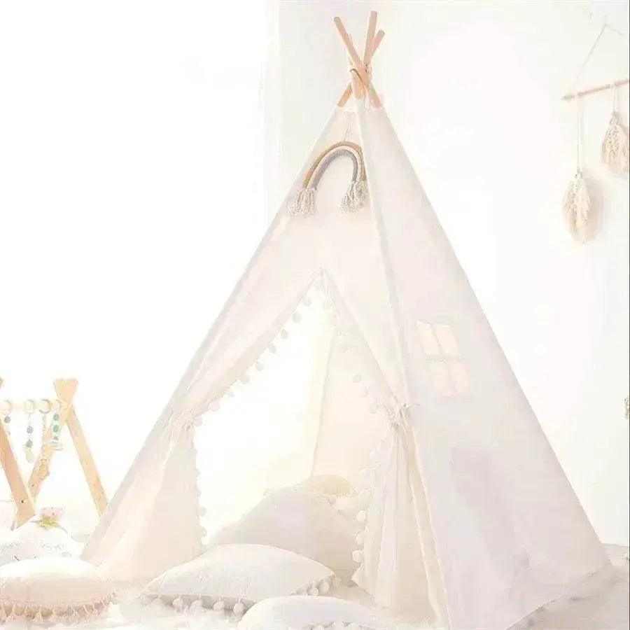  1.35M Kids Play Tent House Portable Tipi Teepee Castle -  ToylandEU™