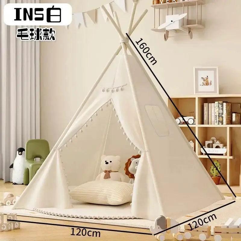  1.35M Kids Play Tent House Portable Tipi Teepee Castle -  ToylandEU™