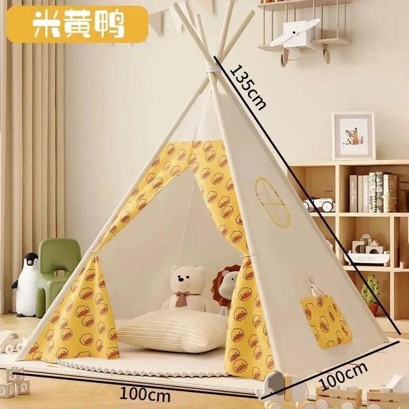  1.35M Kids Play Tent House Portable Tipi Teepee Castle -  ToylandEU™