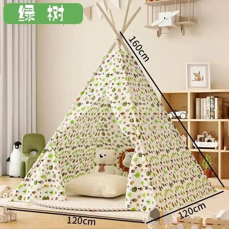  1.35M Kids Play Tent House Portable Tipi Teepee Castle -  ToylandEU™