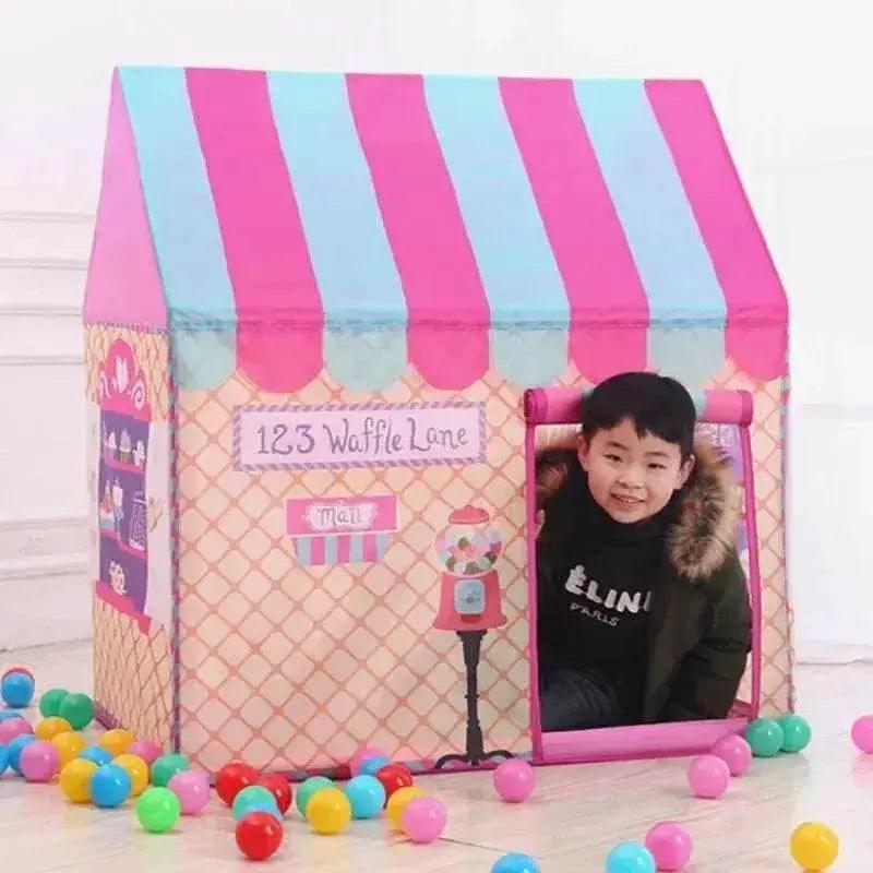  Portable Children Tent Cute Wigwam Folding Kids Tents Tipi -  ToylandEU™