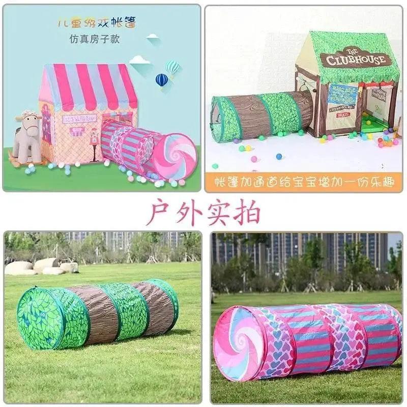  Portable Children Tent Cute Wigwam Folding Kids Tents Tipi -  ToylandEU™