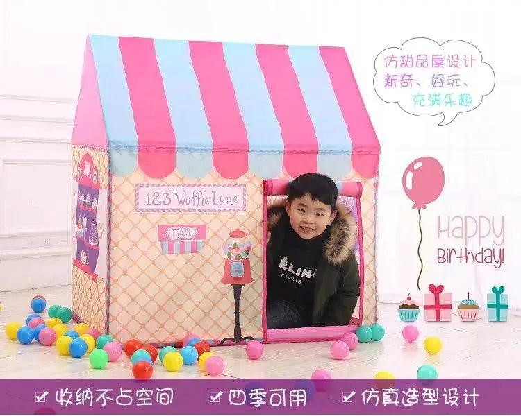  Portable Children Tent Cute Wigwam Folding Kids Tents Tipi -  ToylandEU™