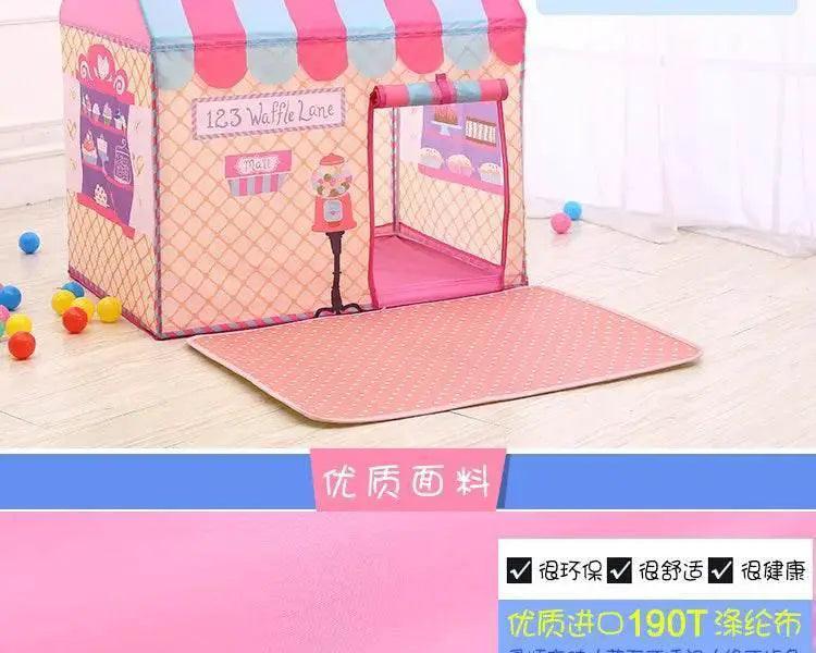  Portable Children Tent Cute Wigwam Folding Kids Tents Tipi -  ToylandEU™