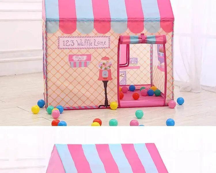  Portable Children Tent Cute Wigwam Folding Kids Tents Tipi -  ToylandEU™