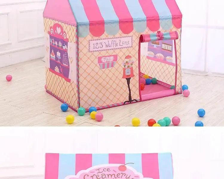  Portable Children Tent Cute Wigwam Folding Kids Tents Tipi -  ToylandEU™
