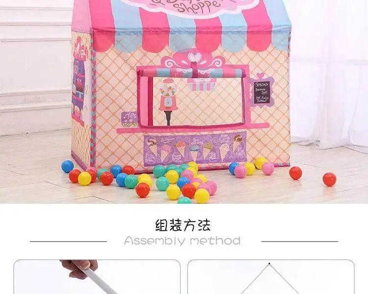  Portable Children Tent Cute Wigwam Folding Kids Tents Tipi -  ToylandEU™