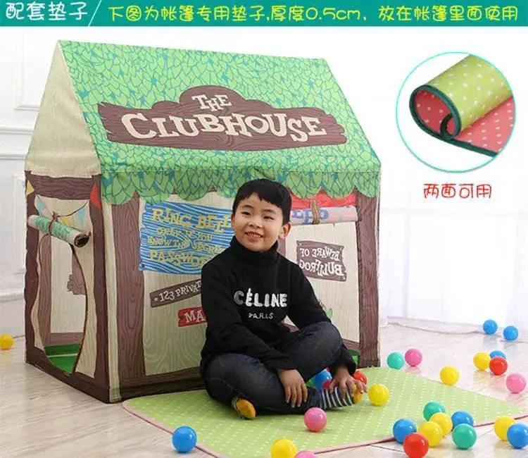  Portable Children Tent Cute Wigwam Folding Kids Tents Tipi -  ToylandEU™