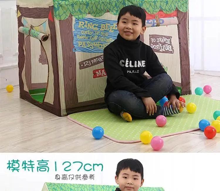  Portable Children Tent Cute Wigwam Folding Kids Tents Tipi -  ToylandEU™
