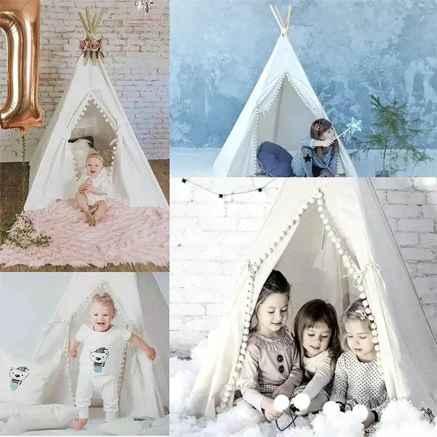  Tents for Kids Indoor Household Play House Wigwam for Children -  ToylandEU™