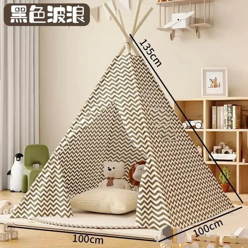  Tents for Kids Indoor Household Play House Wigwam for Children -  ToylandEU™