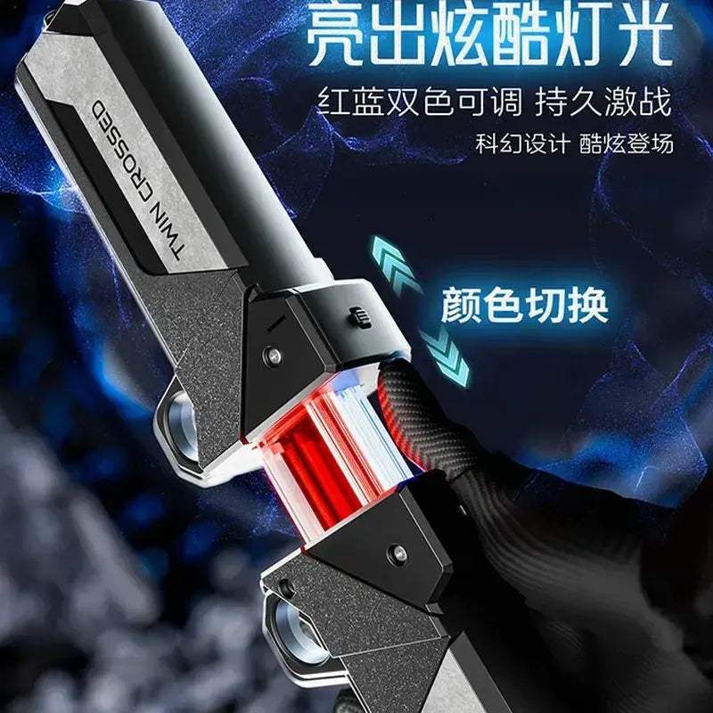 Telescopic Lightsaber Toy With Dual Color LED Lights - ToylandEU