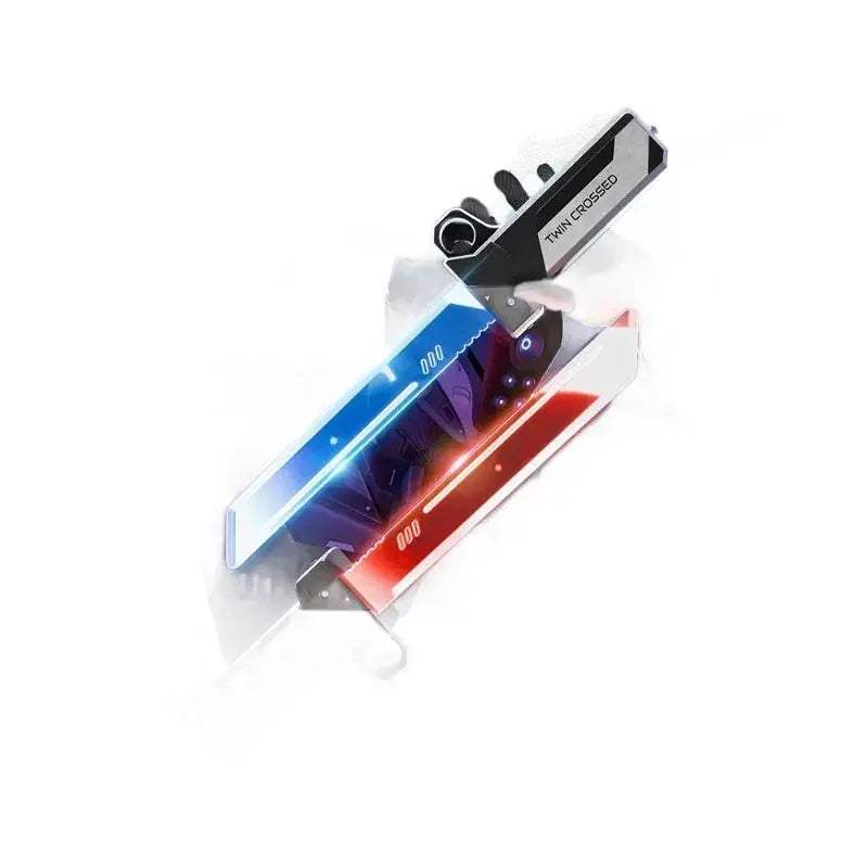 Telescopic Lightsaber Toy With Dual Color LED Lights - ToylandEU